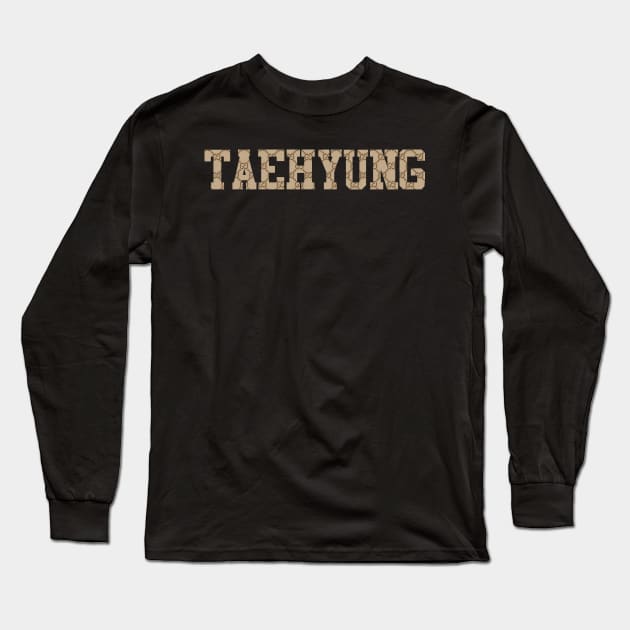 BTS Kim Taehyung Long Sleeve T-Shirt by AcacianCreations